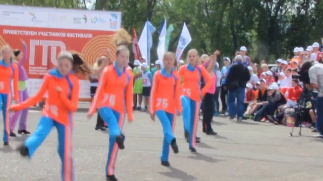 Танцевальный клуб Престиж на фестивале ГТО. Красноярск смотреть онлайн
