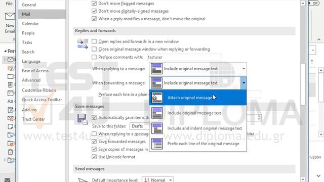 Configure Microsoft Outlook to attach the initial email when an email is forwarded. смотреть онлайн