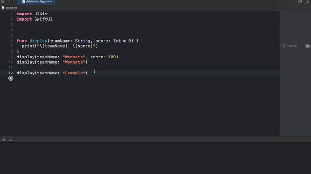 Swift - Default Parameter Values - Explained Some More смотреть онлайн