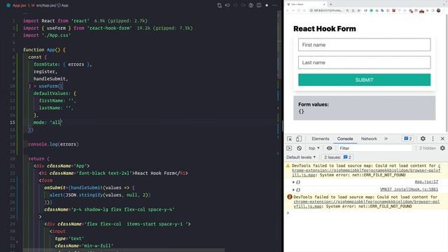 React Hook form, including ZOD schema validation смотреть онлайн