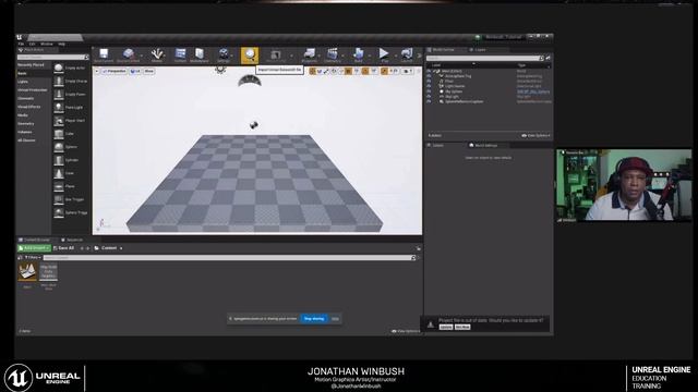 Understanding Cinema 4D and Unreal Engine for Motion Graphics | Unreal Educator Livestream смотреть онлайн