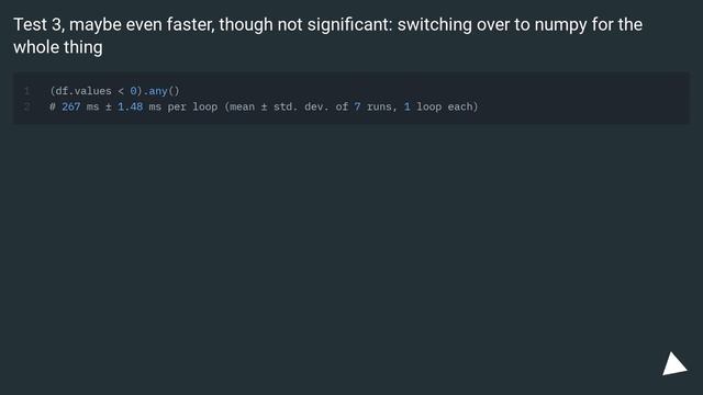 Pandas - check if dataframe has negative value in any column смотреть онлайн