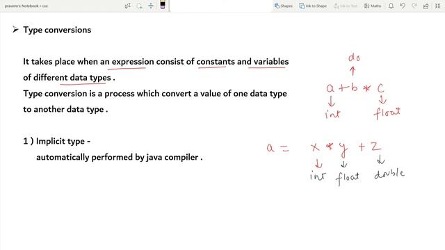 Operators in java || type conversion in java || Concepts Of Computer смотреть онлайн