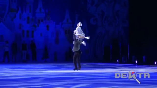 Чемпионы мира Тихонов и Петрова на льду Владивостока смотреть онлайн