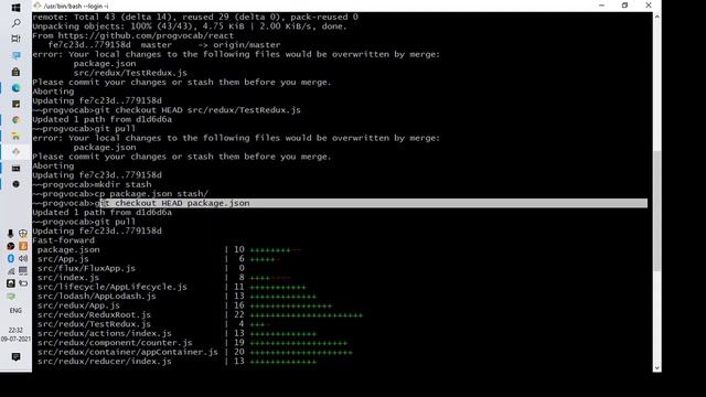 Please commit your changes or stash them before you merge. смотреть онлайн
