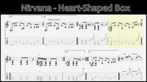 Nirvana - Heart Shaped Box - Easy Guitar Tab