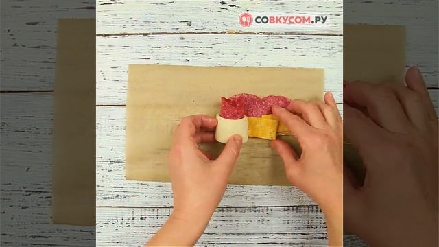 Розы из слоеного теста - Рецепты от Со Вкусом смотреть онлайн