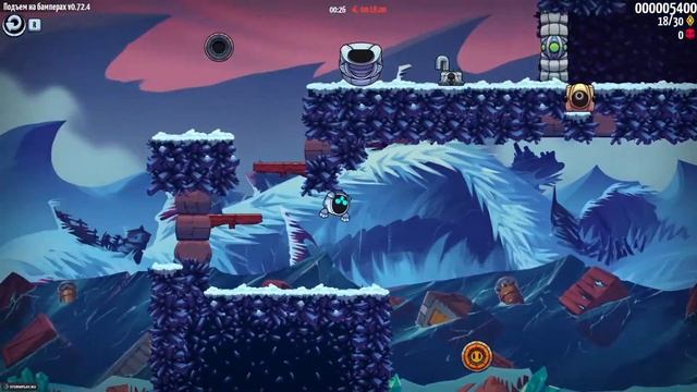 Levelhead - Bumper Ascent - Подъем на бамперах [No Death, All Collectible] смотреть онлайн