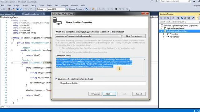 Creating Edmx file or Entity Data Model from a Database смотреть онлайн