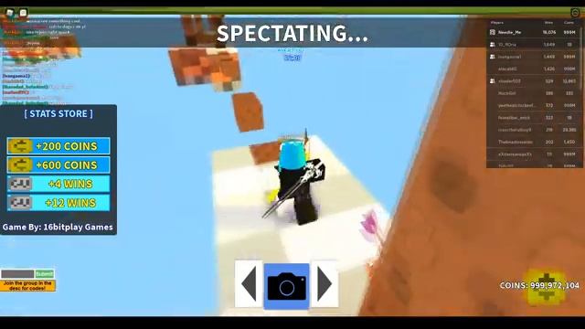 Roblox: Needle_Me New 0_0 Avatar TEST Skywars SaturPlay смотреть онлайн