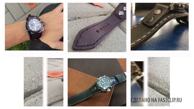 Ремешок для часов AMST. Часы AMST. Ремешки для часов. Making leather watch strap. bund strap смотреть онлайн