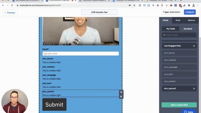 How To Track UTM Variables in ActiveCampaign смотреть онлайн