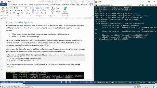 Breaking out of Docker via runC | Explaining CVE-2019-5736 смотреть онлайн