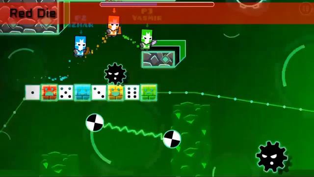 MULTIPLAYER MODE LEVEL | Geometry Dash 2.1 - MULTIPLAYER MODE - izhar # Castle Crasher смотреть онлайн