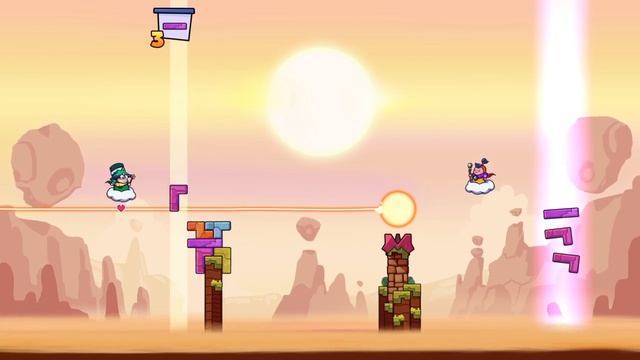 Tricky Towers - level 34 solution смотреть онлайн
