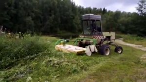 Самоходная косилка Fortschtritt T300 с Samasz KDF-390