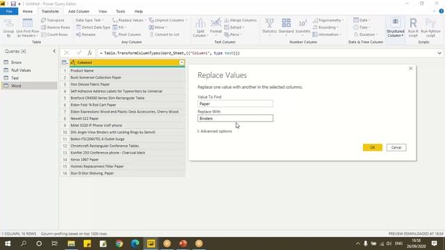 Power BI in Kannada | Power Query Editor | Chapter 21 | Replace Columns смотреть онлайн