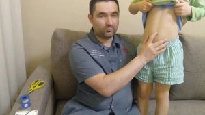 Пупочная грыжа у грудничка