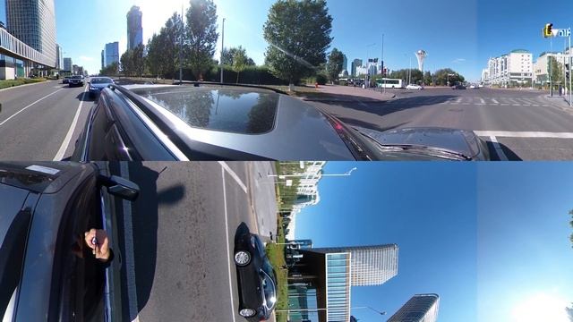 Прогулка по Нур-Султану ( Астане) столица Казахстана август 2019 смотреть онлайн