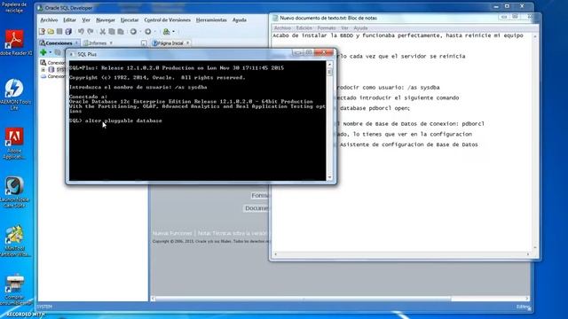 Error 01033 Oracle Ora-01033 Base de Datos 12c Solucionado смотреть онлайн
