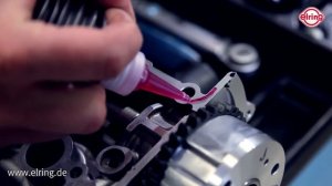 Elring. Нанесение герметика на ГБЦ AFD 2018