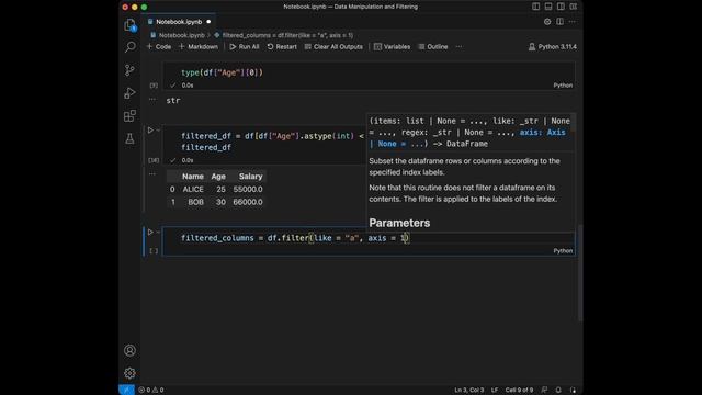 Simplifying Data Analysis: Pandas for Efficient Data Manipulation and Data Filtering смотреть онлайн