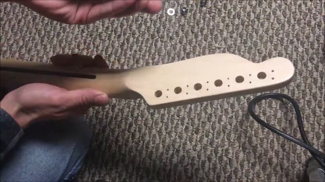 Fender Telecaster Tuner Installation смотреть онлайн