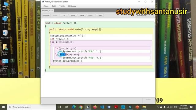 JAVA String Handling Part 24: Alphabetic Pattern смотреть онлайн