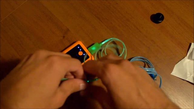 Посылка из Китая - переходник в башмак фотоаппарата и светящиеся LED USB проводки смотреть онлайн