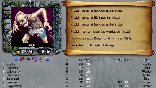 Bard's Tale 1 remastered 22000 experience in 1m15s repeatable (REMOVED 10/23/18 until legacy mode) смотреть онлайн