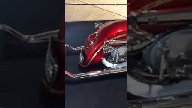 Honda Shadow Aero So Cal Kandy Red смотреть онлайн
