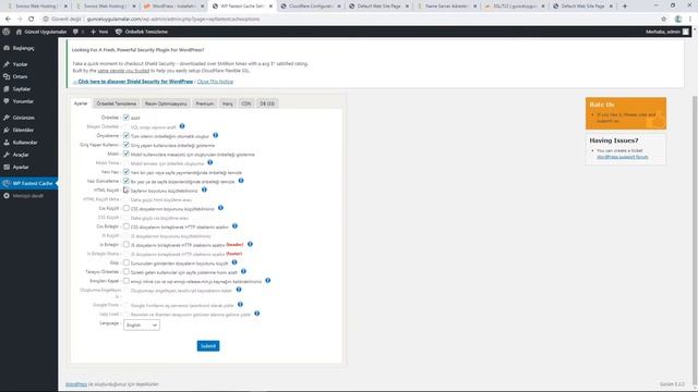 WP Fastest Cache, CDN ve CloudFlare Speed Ayarları смотреть онлайн