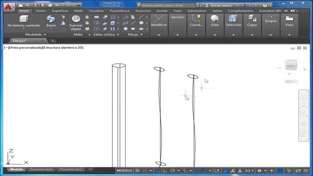 Cómo usar Autocad 3d. Tutorial de Autocad BROCA 3/16" MODELADO EN 3D CON AUTOCAD смотреть онлайн
