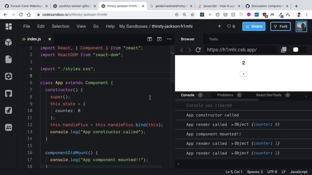 React Lifecycle Methods смотреть онлайн