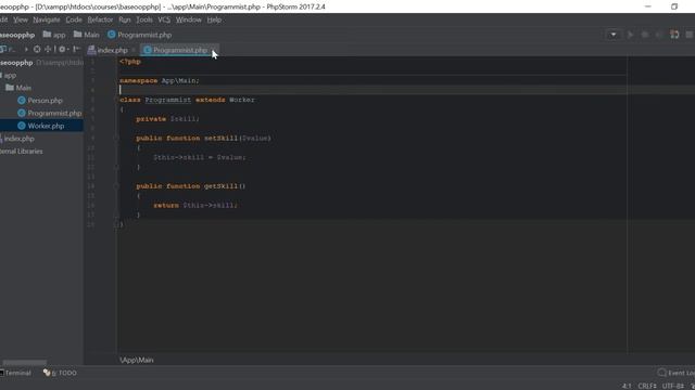 php уроки ооп [базовое php ооп] | Урок 4. Пространство имен (namespace), автолоад (autoload) смотреть онлайн