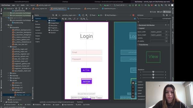 Chat App | Android Studio | Java | Part-1 смотреть онлайн