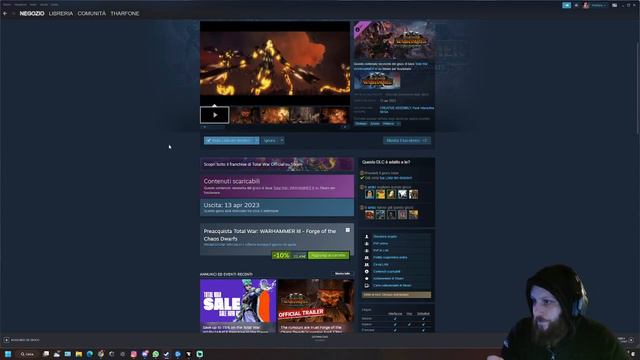 TOTALWAR WARHAMMER 3: DLC NANI DEL CHAOS 25 EURO SONO TROPPI? смотреть онлайн