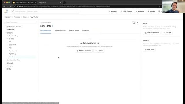 New! Manage your Business Glossary via the DataHub UI смотреть онлайн