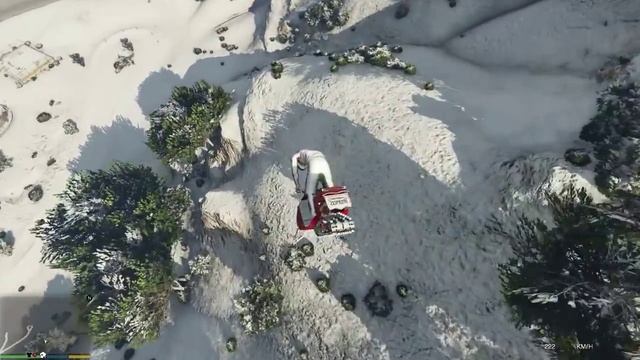 GTA 5 Моды: Снегоход + СНЕГ смотреть онлайн