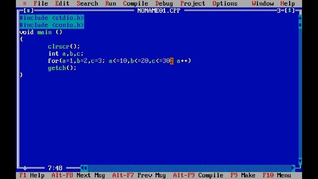 How to use for loop with multiple conditions, Create table using for loop смотреть онлайн