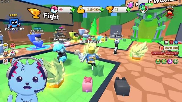 ROBLOX SKIBIDI TOILET BATTLE SIMULATOR смотреть онлайн