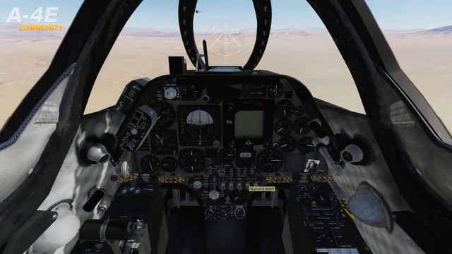 DCS World: A-4E Skyhawk - работа воздух-воздух, пушки Colt MK12 и ракеты AIM-9 Sidewinder (перевод) смотреть онлайн