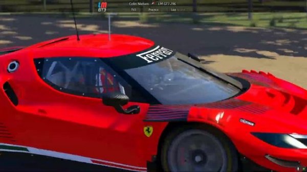 Ferrari 296 GT3- First look-Assetto Corsa.
