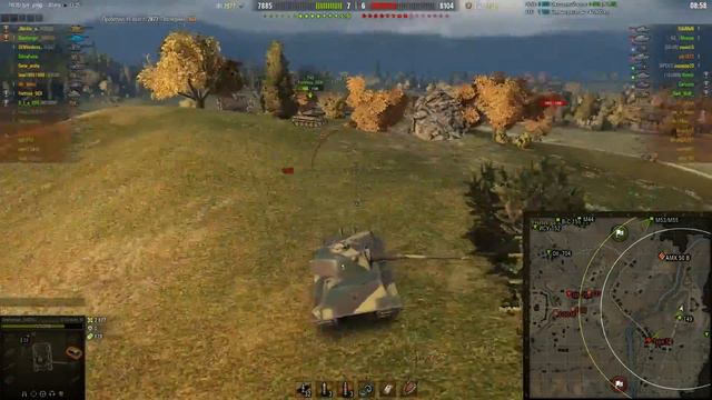 Е 50М не дает команде проиграть. Основной калибр, Воин