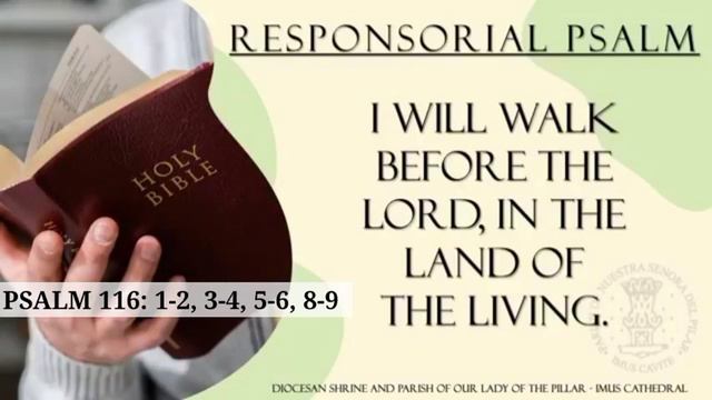 PSALM 116: 1-2, 3-4, 5-6, 8-9 (L.Topacio) смотреть онлайн