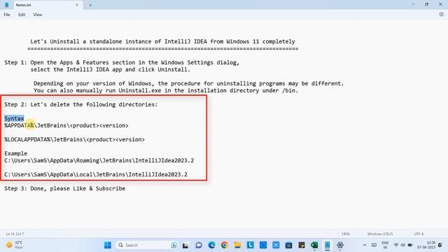 How to Uninstall IntelliJ IDEA completely from Windows 11? смотреть онлайн