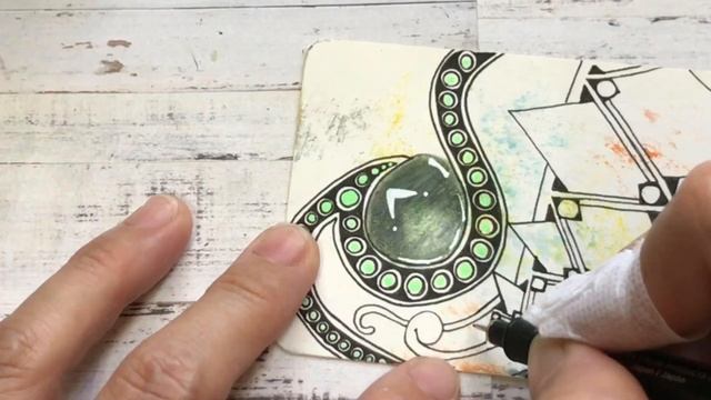 INKTOBER TANGLES 2023/Day04/sunbelt