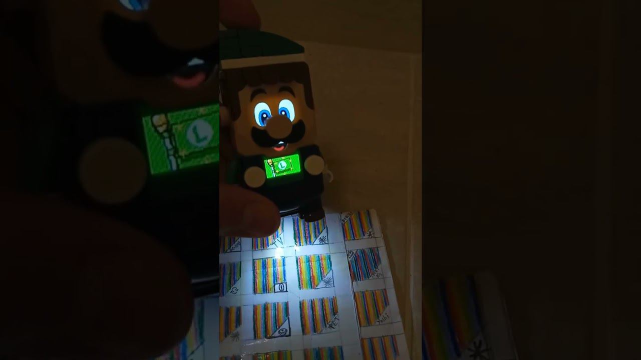 Checkpoint Flag Barcode From Winter 2023 Sets of Lego Super Mario Luigi Peach in my catalog #shorts смотреть онлайн