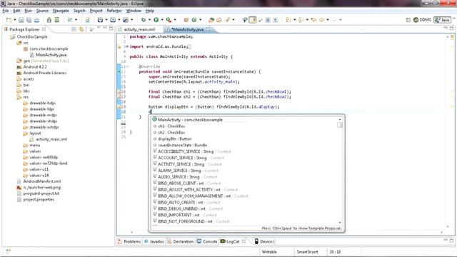 Android Checkbox Example Tutorial смотреть онлайн