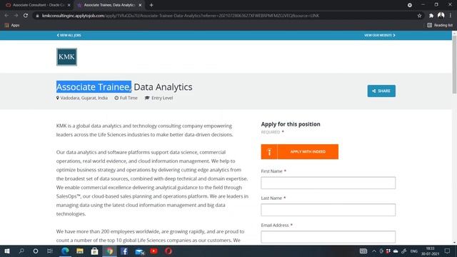 ORACLE | KMK are hiring B.E/B.Tech/BCA/M.Tech/MCA Freshers| Off-Campus Jobs| SOP Academy смотреть онлайн